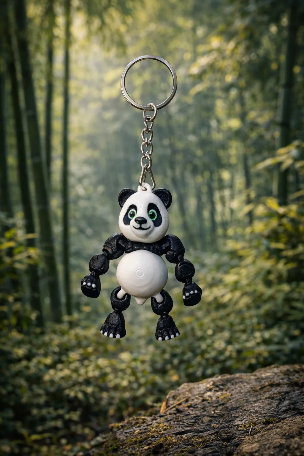 Yaramaz pandalar artık anahtarlık :)